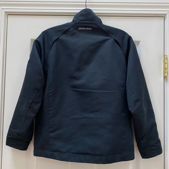 Bauer Black Team Jacket - Top Gun Hockey, Size Youth M - Picture 5 of 12